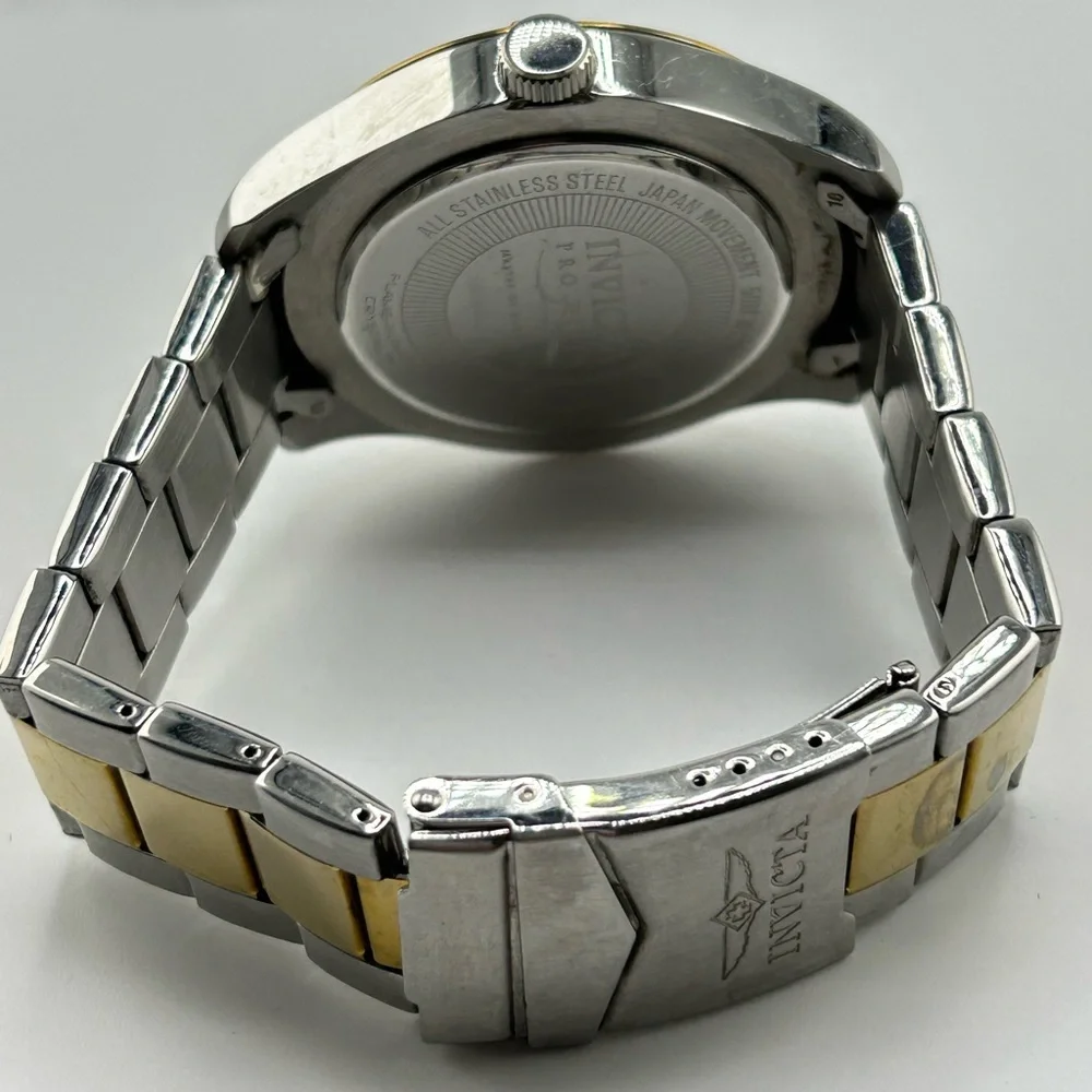 Invicta Pro Diver MOP 50M WR 18336 Japan Quartz Watch #524